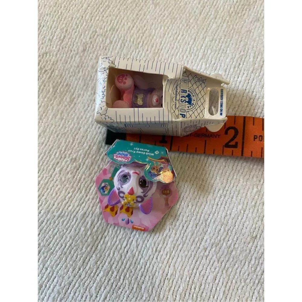 Lot of 2 Zuru Mini Build A Bear Nickelodeon Shimmer Shine Collectible Girl Toy D